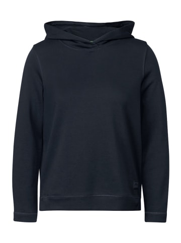 Cecil Basic Hoodie in Blau