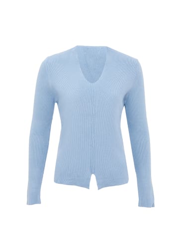 leo selection Damen Strickpullover in Blau