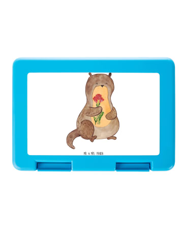 Mr. & Mrs. Panda Bentobox Otter Blumenstrauß ohne Spruch in Weiß