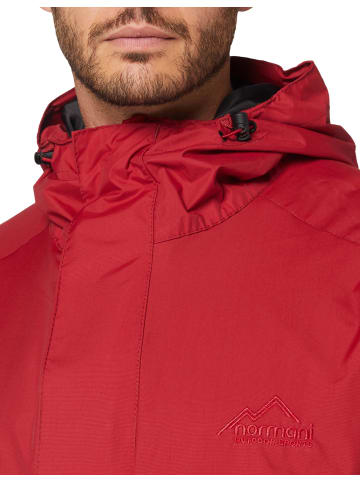 Normani Outdoor Sports Herren Hardshelljacke Magellan in Rot