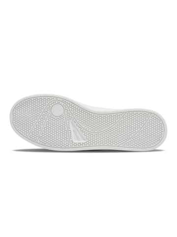 Hummel Schnürsenkel Sneaker Court Line Lebensstil Erwachsene in WHITE/BONE WHITE