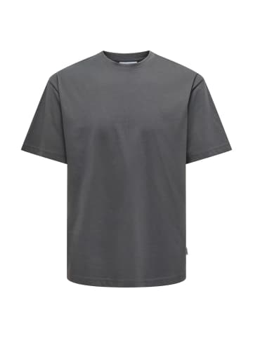 Only&Sons T-Shirt 'Fred' in dunkelgrau