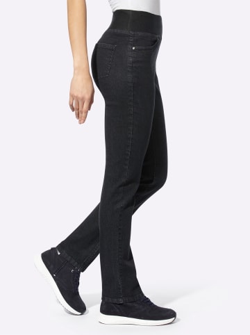 Heine Schlupfjeans in black denim
