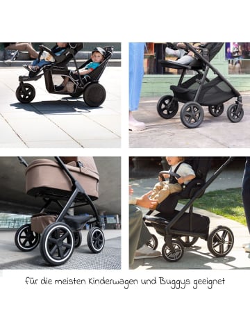 Zamboo Radschutz 4er Pack für Kinderwagen in black