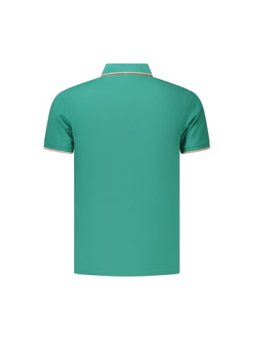 Coveri Moving Grün Herren Poloshirt Hemd aus Baumwolle