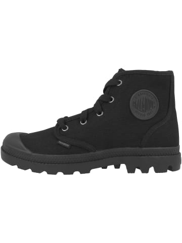 Palladium Schnürboots Pampa Hi in schwarz