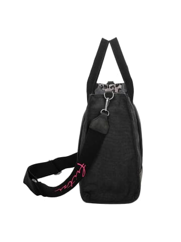 Fritzi aus Preußen Canvas Handtasche 40 cm black