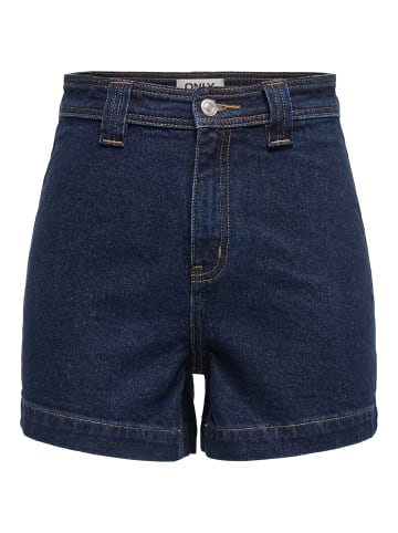 ONLY Jeans-Shorts in Dark Blue Denim