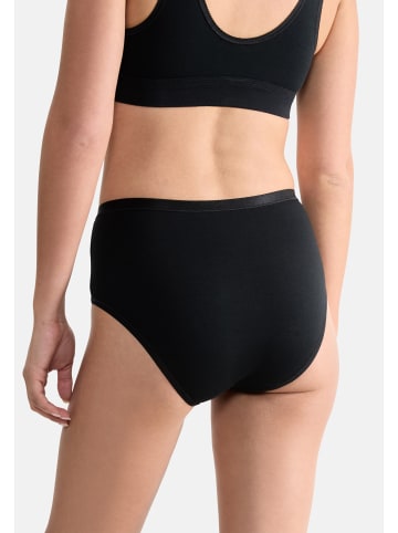 Sloggi Midi Slip GO Daily Cotton in Schwarz