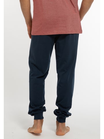 Ammann Schlafanzug Hose Mix & Match Cotton in Dunkelblau