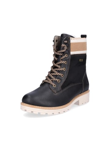 remonte Schnürboot in Schwarz