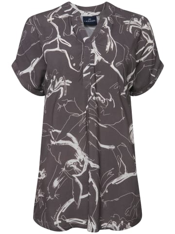 LAURASØN Bluse in dunkelgrau