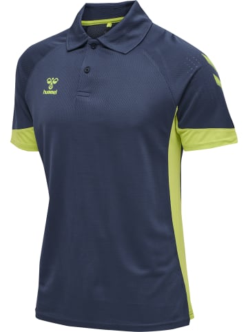 Hummel Polo Raglanärmel Hmllead Kinder in DARK DENIM