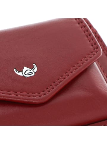 Golden Head Polo Geldbörse RFID Schutz Leder 10 cm in rot