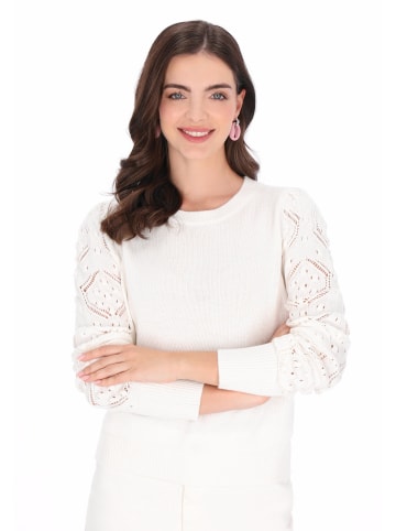 Usha Women Sweater in offwhite