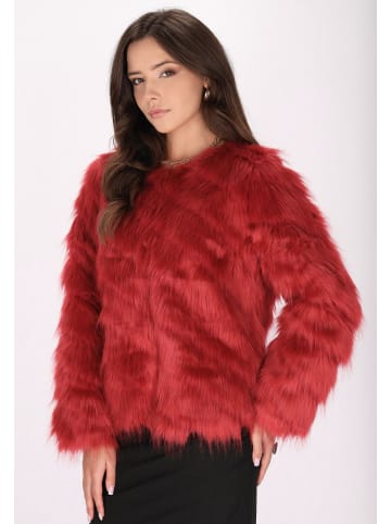 faina Jacke in Weinrot