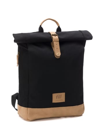 fillikid Wickelrucksack Berlin Exklusiv in Schwarz