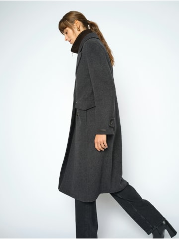 Mos Mosh Mantel MMAlva Loisa in anthrazit - 0001