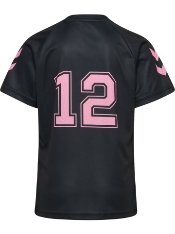Hummel T-Shirt Hmlshimmer Kinder in BLACK/BRIDAL ROSE