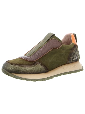 Hispanitas Sportlicher Slipper in grün