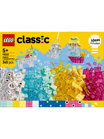 LEGO Zauberbox mit durchsichtigen Steinen in Mehrfarbig ab 5 Jahre