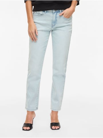 Vila Straight Fit Jeans in Light Blue Denim