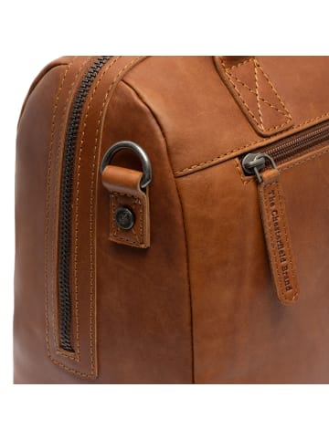 The Chesterfield Brand Langton Schultertasche Leder 28 cm cognac