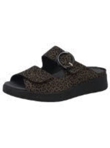 Solidus Pantolette in schwarz