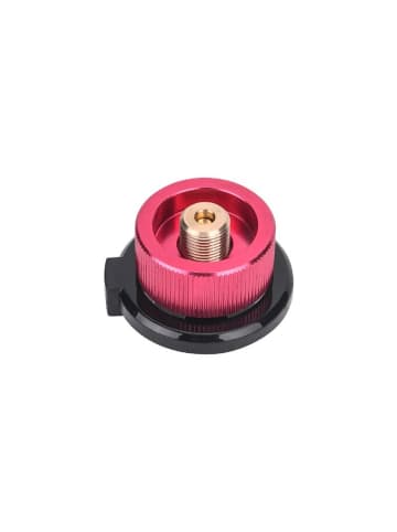 COFI 1453 Gaskartuschen-Adapter Bajonett- zu Schraubventil in Rot