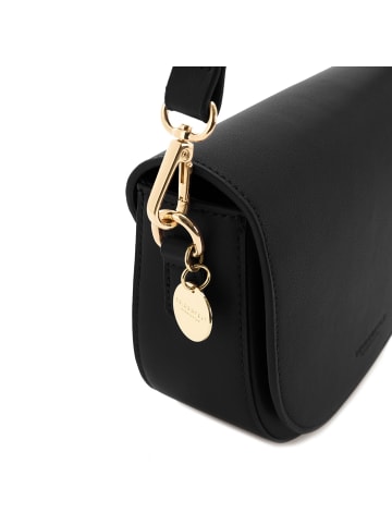 Seidenfelt Nelma Mini Bag Umhängetasche 16 cm in black