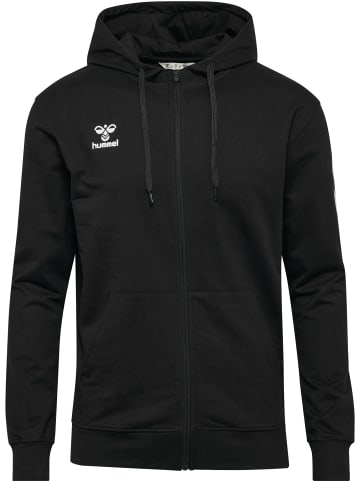 Hummel Reißverschluss Kapuzenpullover Hmlgo Herren in BLACK