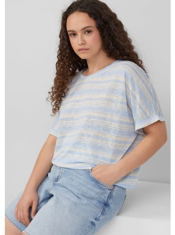 QS T-Shirt in 50G0_hellblau