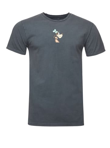 Recovered T-Shirt Disney Goofy Side Profile in Dunkelgrau