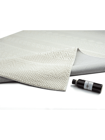 the carpet Kurzflorteppich Lima A in Creme