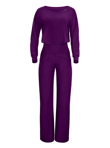 Winshape Functional Comfort Jumpsuit JS101LSC in dark plum