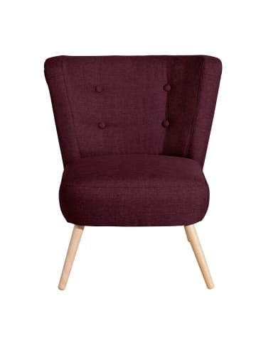 others SESSEL Kassi Bezug Flachgewebe Buche natur / burgund