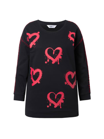 Angel of Style Sweatshirt in schwarz
