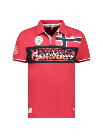 Geographical Norway T-Shirt in Red