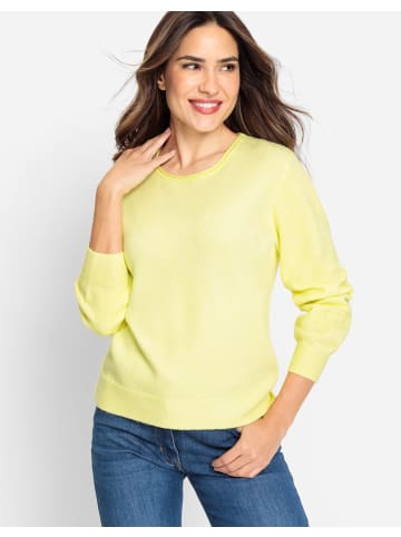 Olsen Pullover in Citron Melange