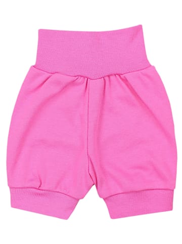 TupTam 5er- Set Sommershorts in grau/rosa