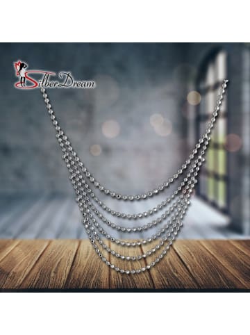 SilberDream 925 Sterling Silber Damen SilberDream Halsketten  ca. 42cm bis 47cm