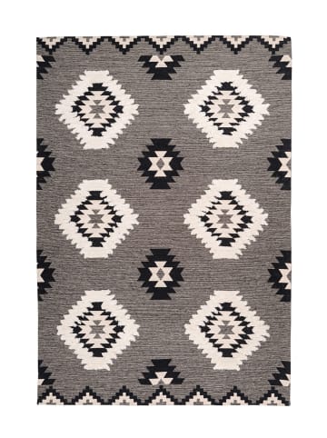 Arte Espina Kurzflor Teppich Ethnie 425 in grau - rechteckig