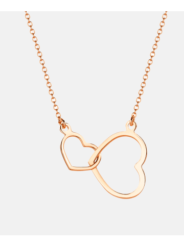 Diamant L'éternel Halskette aus 375 Roségold in Roségold