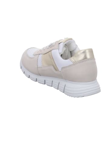 Sioux Sportliche Schnürschuhe in Beige