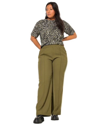 Studio Untold Schlupfhose in dunkles olive