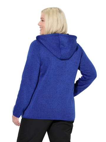 Ulla Popken Sweatjacke in capriblau