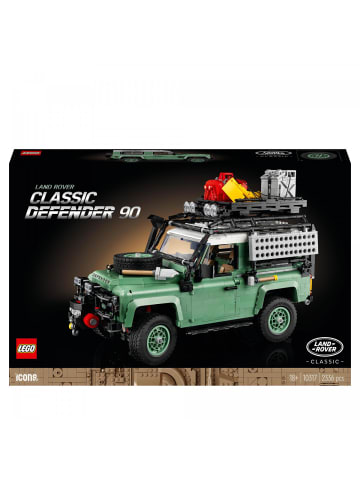 LEGO Bausteine Icons Klassischer Land Rover Defender 90, ab 18 Jahre