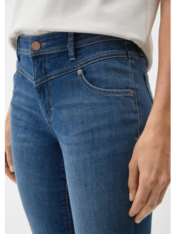 s.Oliver Jeans-Hose 3/4 in Blau