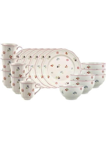 Villeroy & Boch 18-tlg. Frühstücks-Set Petite Fleur in Bunt in bunt