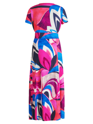 Betty Barclay Jerseykleid kurzarm in Pink/Blue